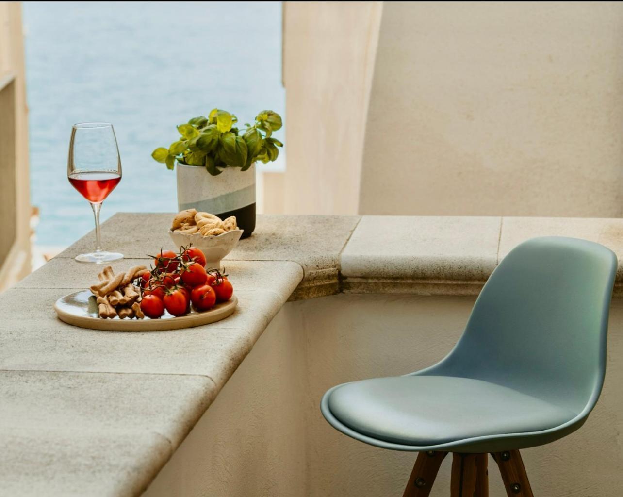 Вілла Casa Tua - Sea View Chianca В'єсте Екстер'єр фото
